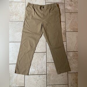 Men’s Goodfellow Stretch Chinos, Size L, Tan